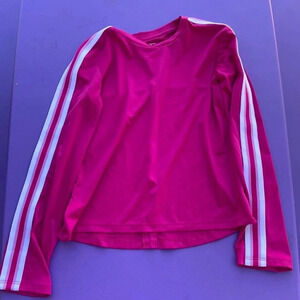 Athletic works hot pink long sleeve top XS 4/5